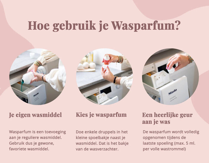 wasparfum instructies