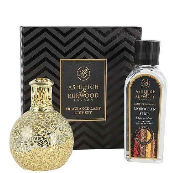  Little Treasure + Morrocan Spice Geurlamp S goud