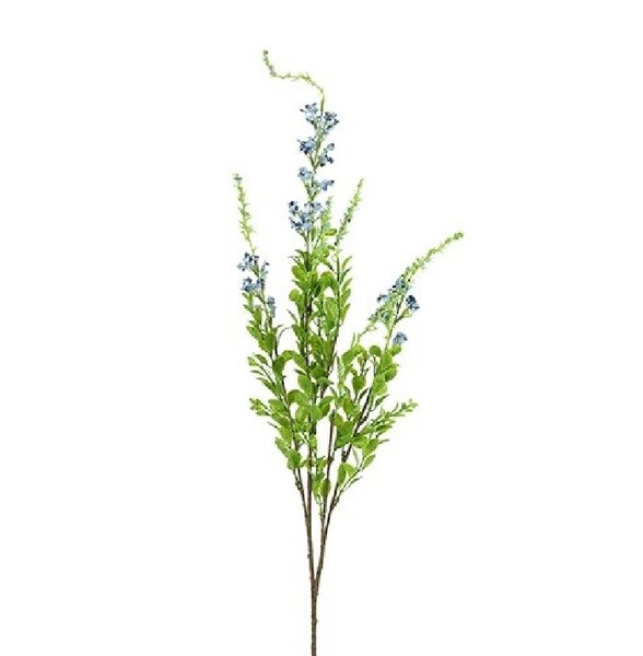 Kunstbloem lippia polystacha blauw