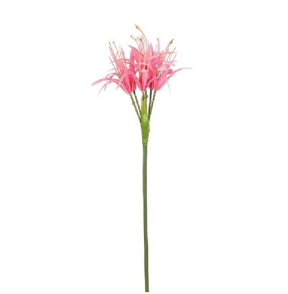 Kunstbloem Lycoris radiata donker roze