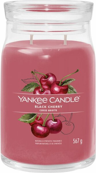 Geurkaars Black cherry large - Yankee Candle