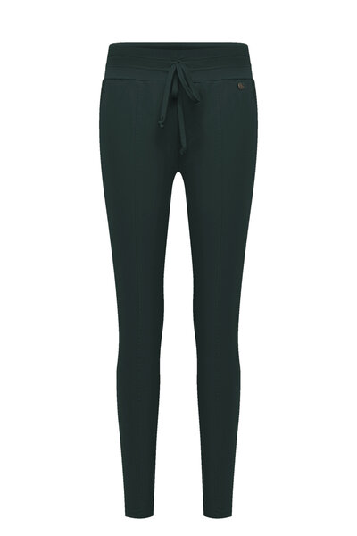 Broek regular velvet green Triple Nine BR2101