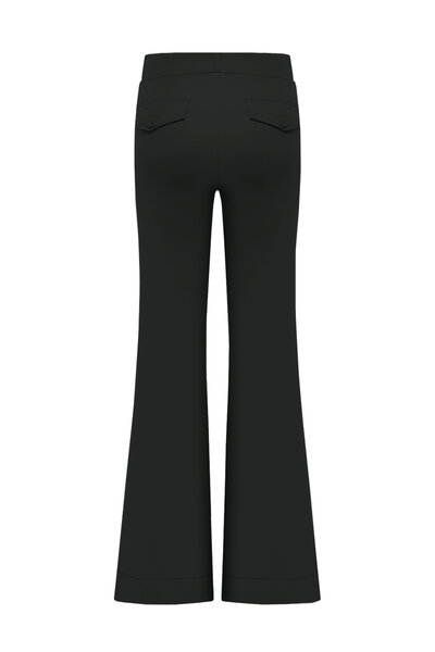 Broek flared black Triple Nine BR3201