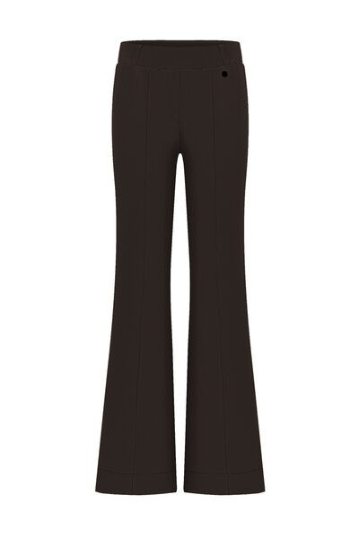 Broek flared dark brown Triple Nine BR2301