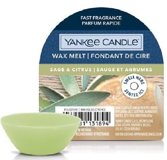 Wax Melt Sage &amp; Citrus - Yankee Candle