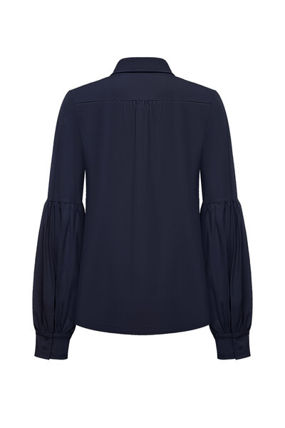 navy Longe sleeves  Tripple Nine BL1102 back