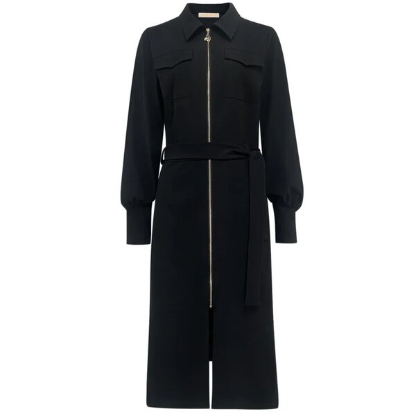 Triple Nine JK51813- Travel Jurk Zwart