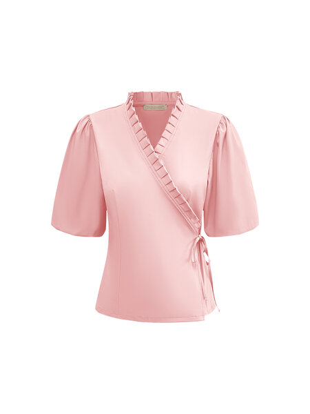 TP6946 Powder Pink Top cross body with nice wafel design