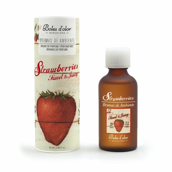 Geurolie Strawberries 50ml - Boles d&#039;olor