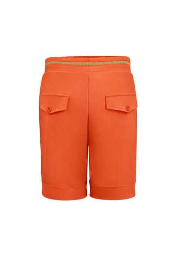 Triple Nine SR2504 Coral short pant with bies and gold bies elastiek back