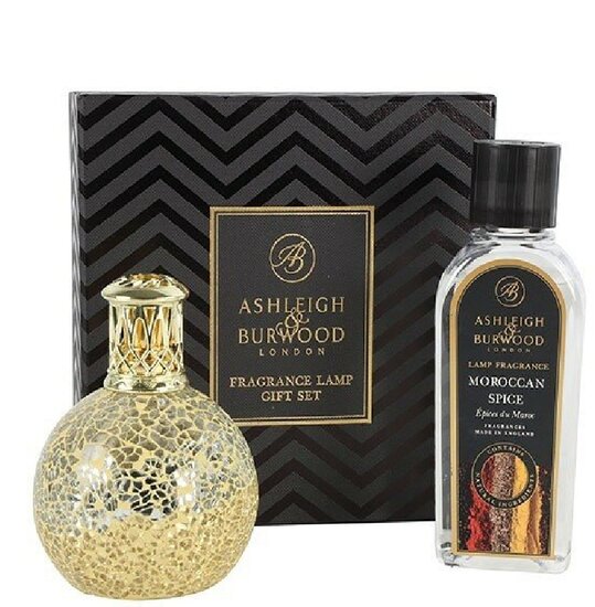  Little Treasure + Morrocan Spice Geurlamp S goud