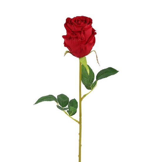 Kunstbloem Rosa Compasion rood