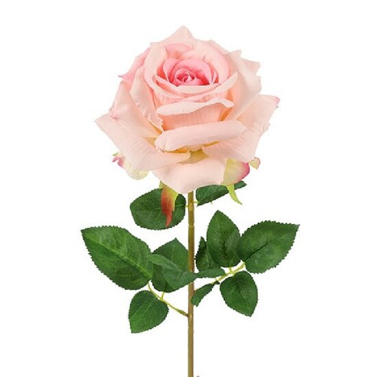 Kunstbloem Rosa Florentina licht roze