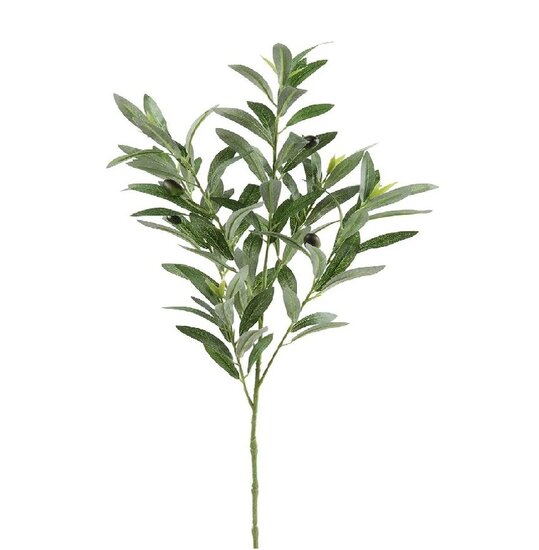 Kunstbloem Olea groen