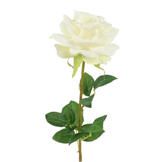 kunstbloem Rosa Florentina wit 825732