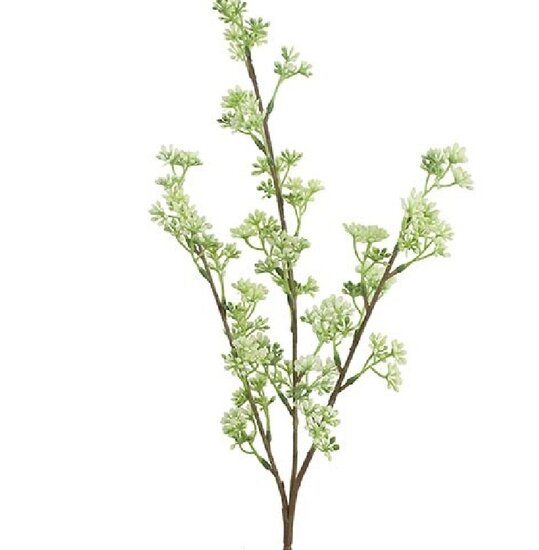 Kunstbloem Prunus L wit