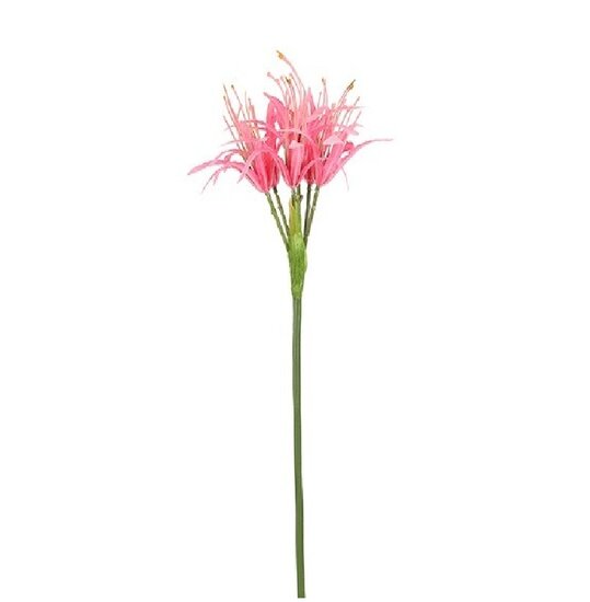 Kunstbloem Lycoris radiata donker roze