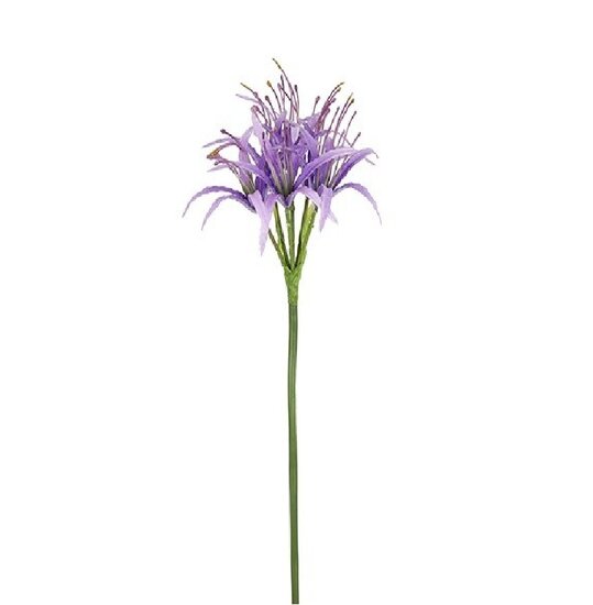 Kunstbloem Lycoris radiata paars