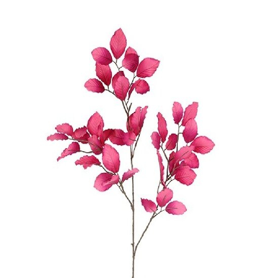 Kunstblad Fagus sylvatica donker roze