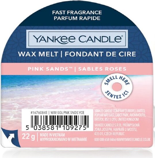 Wax Melt Pink sands - Yankee Candle