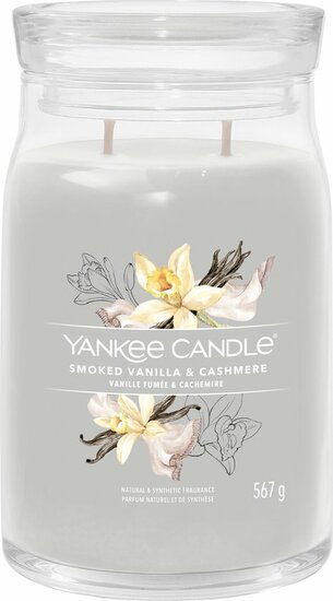 Geurkaars Vanilla &amp; cashmere large - Yankee Candle