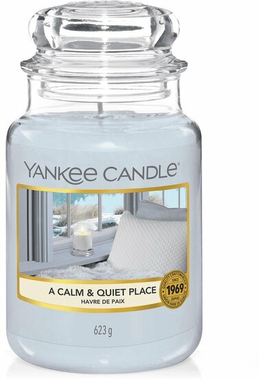 Geurkaars A calm and quiet place large - Yankee Candle