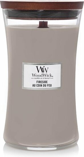 Geurkaars Fireside Large - Woodwick