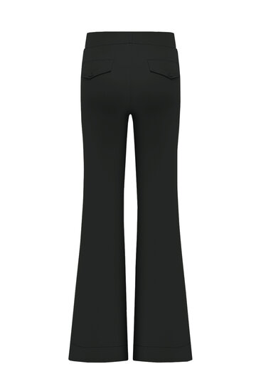 Broek flared black Triple Nine BR3201