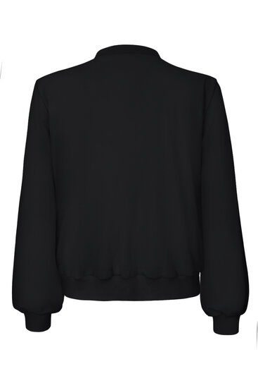 Bomer jacket black with 2 pokets Triple Nine JA91101 back