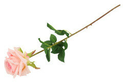 Kunstbloem Rosa Florentina licht roze 1