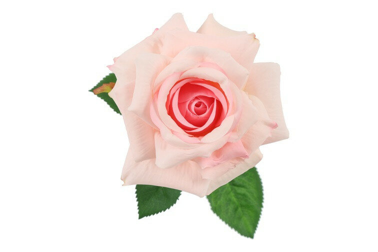 Kunstbloem Rosa Florentina licht roze 2