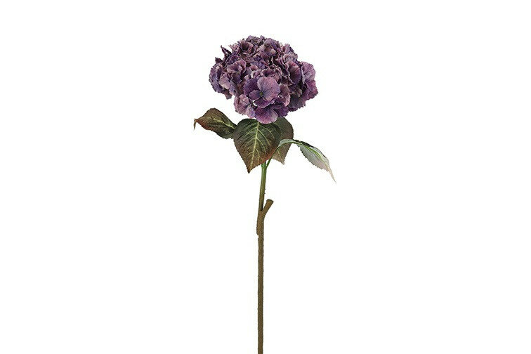 Kunstbloem Hydrangea paars 3