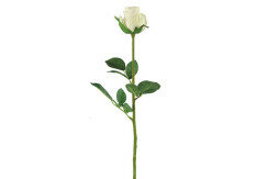 Kunstbloem Rosa wit 1