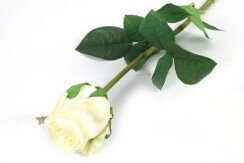 Kunstbloem Rosa wit 2