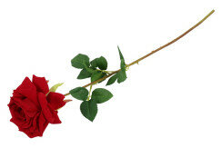 Kunstbloem Rosa Compasion rood 1