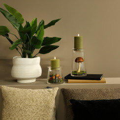 Deco glas m/komdeksel Hanny S 2