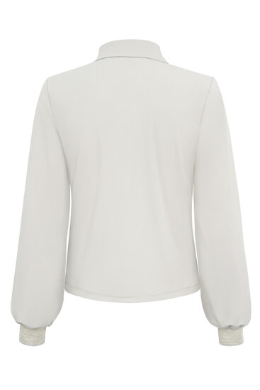 Blazer kit short with 1 button and gold rib on cuff Triple Nine BLZ3907 back