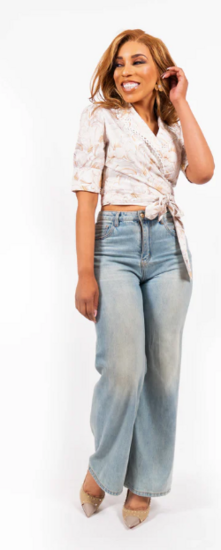 Amina golden garden blazer Melissa Oosterwolde