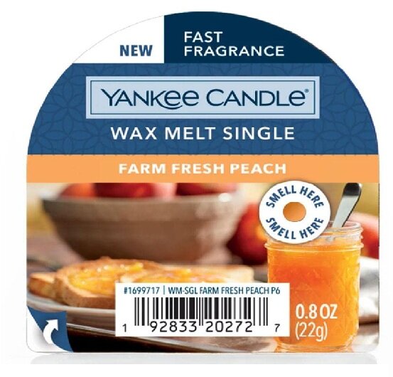 Wax Melt farm fresh peach - Yankee Candle