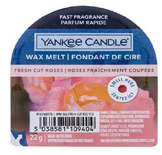 Wax Melt Fresh cut roses - Yankee Candle