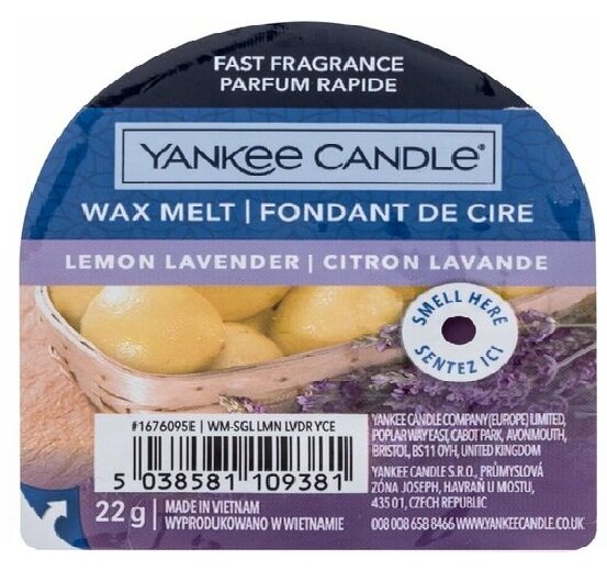 Wax Melt lemon lavender - Yankee Candle