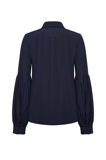 navy Longe sleeves  Tripple Nine BL1102 back