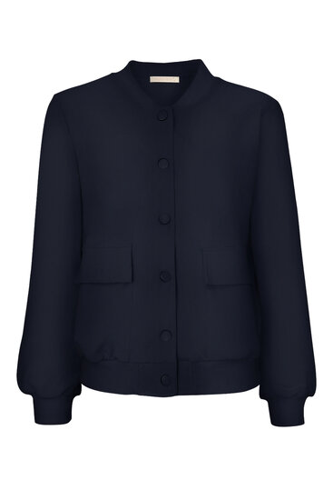 Bomer jacket Navy with 2 pokets Triple Nine JA91101