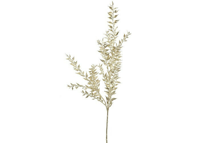 kunstblad metallic  champagne