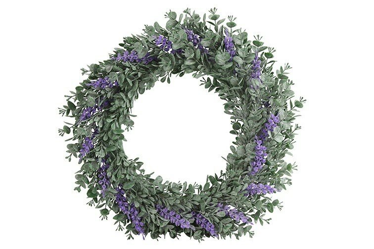 Krans Lavendula L paars-40x40x10CM	