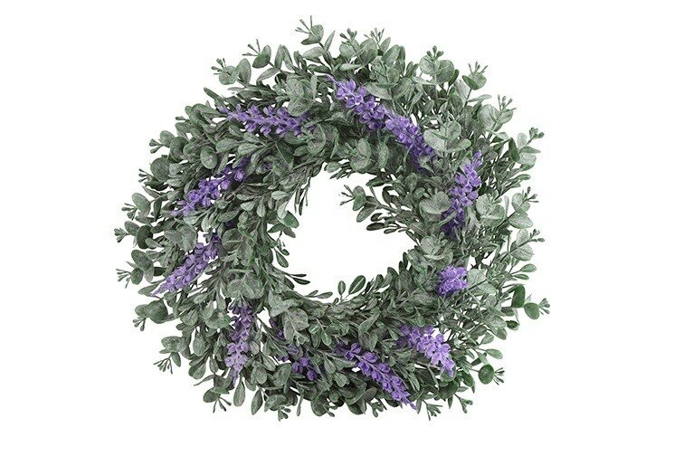 Krans Lavendula M paars-30x30x10CM