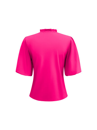 TP6946 Fuchsia Top cross body with nice wafel design back