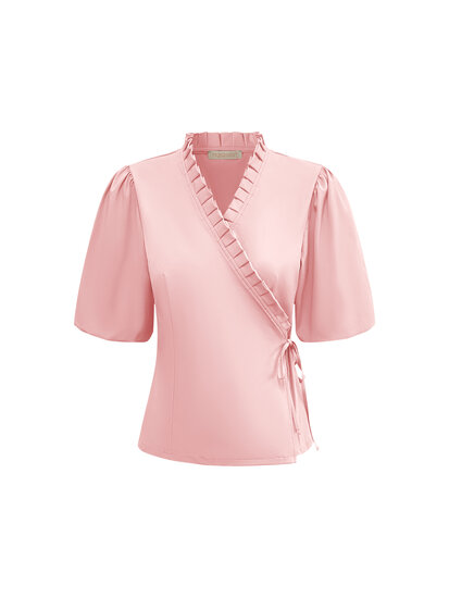 TP6946 Powder Pink Top cross body with nice wafel design