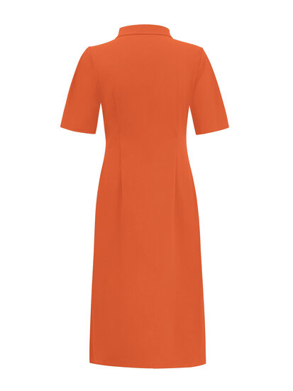 Triple Nine JK51808- Travel Jurk  Back Coral