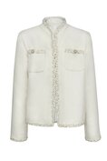 Triple Nine JA92201 Rose Gold Jacket special fabric gold buttons
